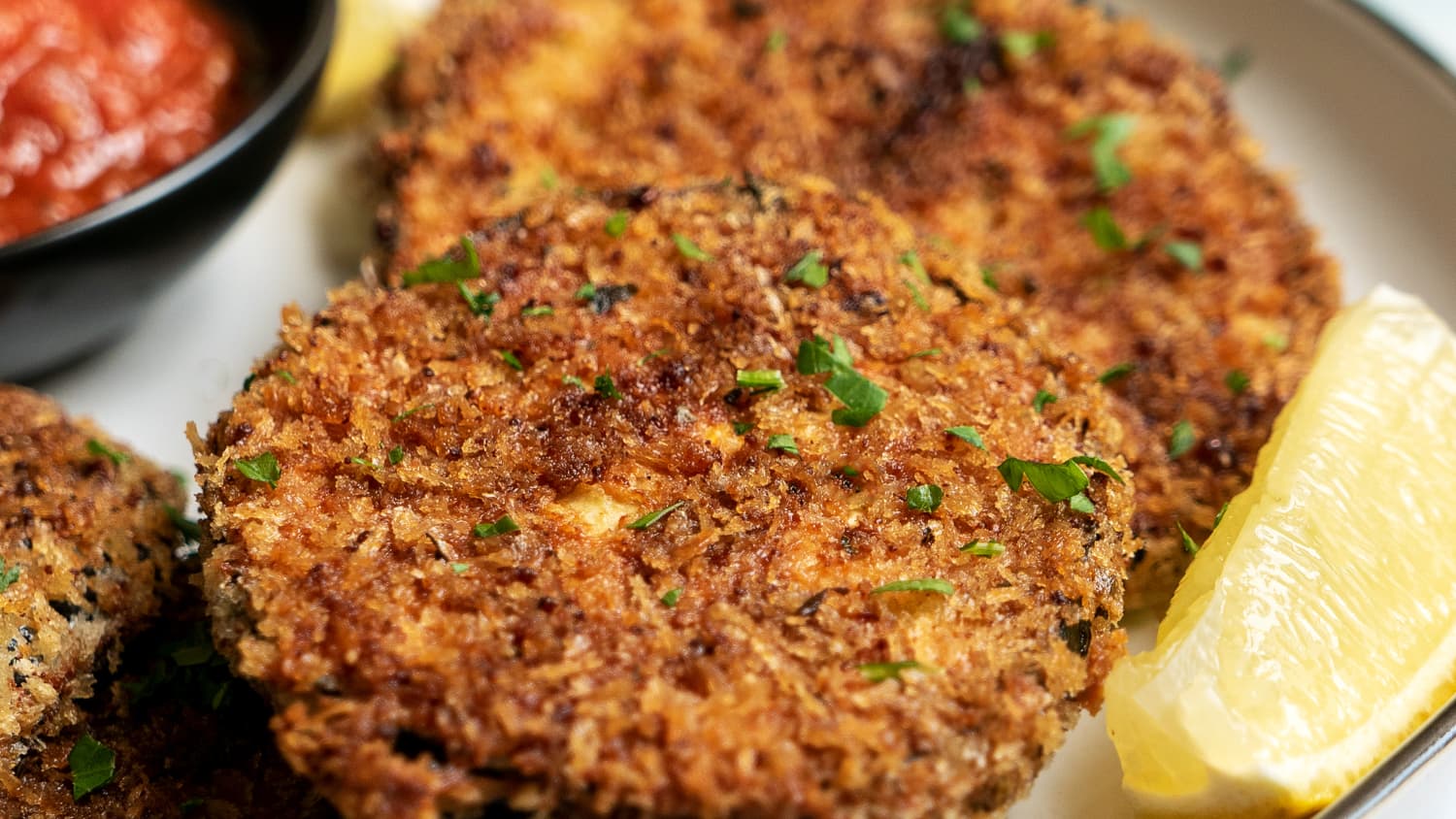 Impossibly Crispy Baked Eggplant